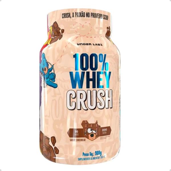 Imagem de 100% Whey Protein Crush Concentrado 900g Under Labz