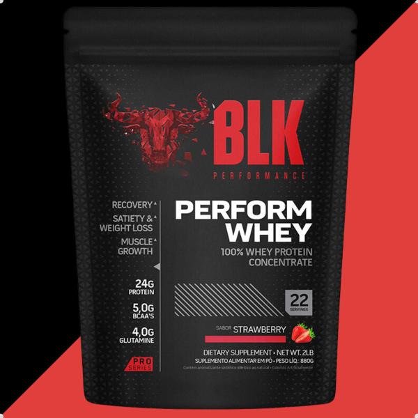 100% Whey Protein Perform Pro Series 2LBS 880g BLK Imagem de 100% Whey Protein Perform Pro Series 2LBS 880g BLK
