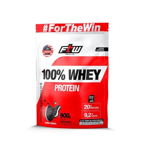 Imagem de 100% Whey Protein Refil 900g - FTW Fitoway