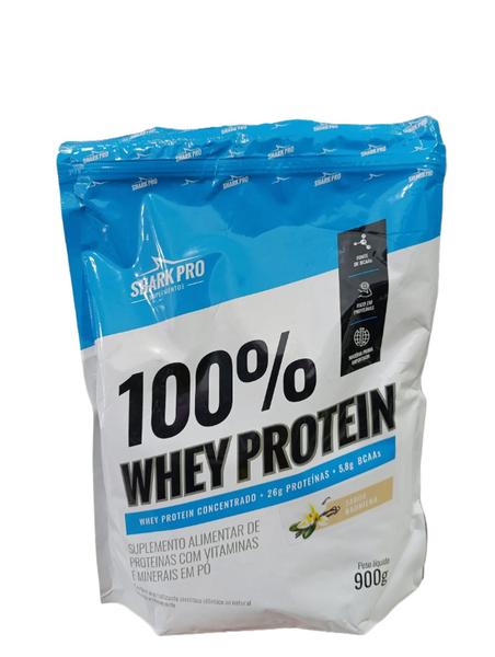 Imagem de 100% Whey Protein Refil Shark Pro - 900G