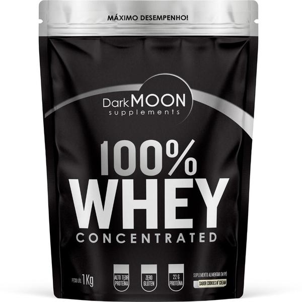 Imagem de 100% Whey Protein Sabor Cookies & Cream 1Kg Refil- Darkmoon