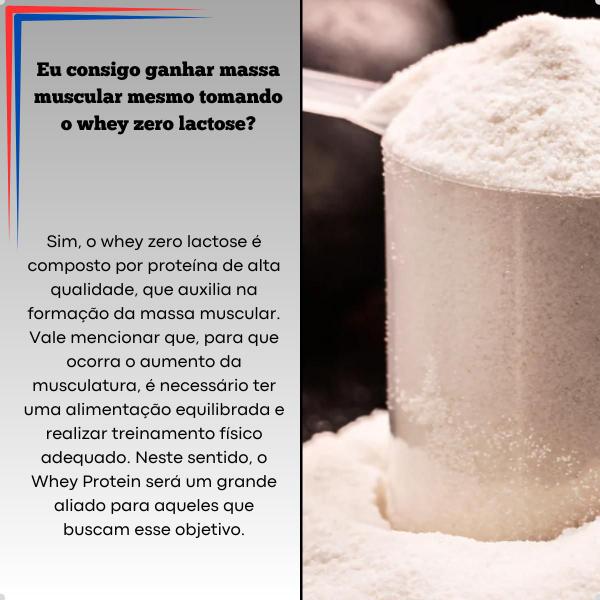 100% Whey Protein Zero Lactose 900g Natural New Nutrition Imagem de 100% Whey Protein Zero Lactose 900g Natural New Nutrition