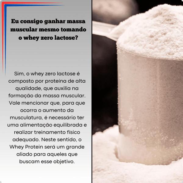 Imagem de 100% Whey Protein Zero Lactose 900g Natural New Nutrition