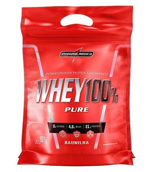 Imagem de 100% Whey Pure Pouch Integralmedica Refil 900G