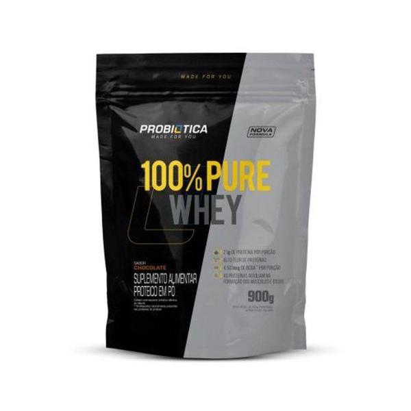 Imagem de 100% Whey Pure Refil - 900g - Probiótica