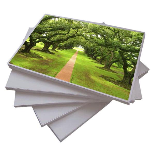 Imagem de 1000 Folhas Papel Foto Glossy Brilho 120g A4 Á Prova D'agua