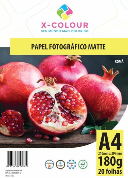 Imagem de 1000 folhas papel fotográfico matte 180gr a4  prova d água 