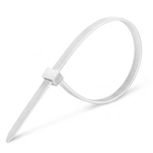 10000 un cinta abraçadeira nylon 100mm x 2,5mm branca - OMEGA Imagem de 10000 un cinta abraçadeira nylon 100mm x 2,5mm branca
