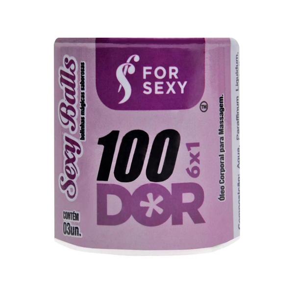 Imagem de 100Dor 6X1 Sexy Ball Bolinha Anal 03 Unidades For Sexy