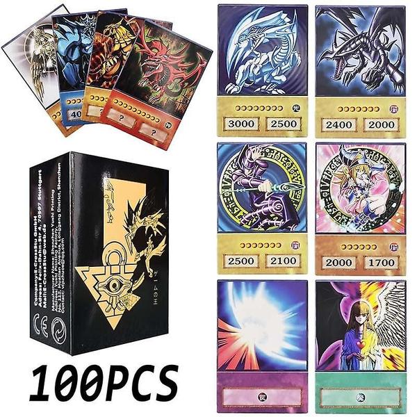 Imagem de 100pcs Yu-gi-oh Anime Cards Olhos Azuis Mago das Trevas Exodia