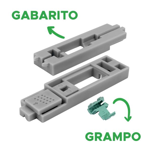 Imagem de 100x Conector Fast Rápido Ftth Sc Apc Reutilizável 53mm