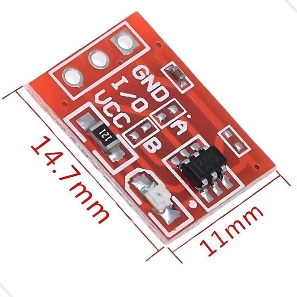 Imagem de 100x Teclado Sensor Touch Toque Capacitivo Ttp223 Arduino