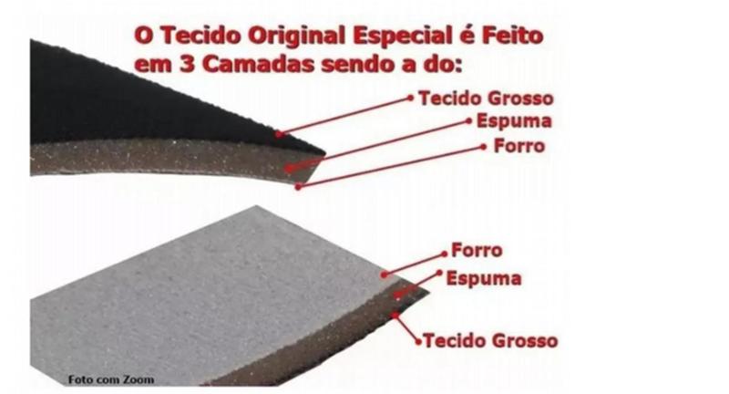 Imagem de 1028Renove Seu Ford Ranger 2001-2013 com Kit Capas Tecido