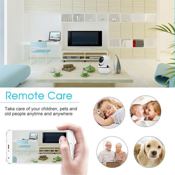 1080p de alta resolução monitor de bebê babá câmera d - Lightbek Official Store Imagem de 1080p de alta resolução monitor de bebê babá câmera d