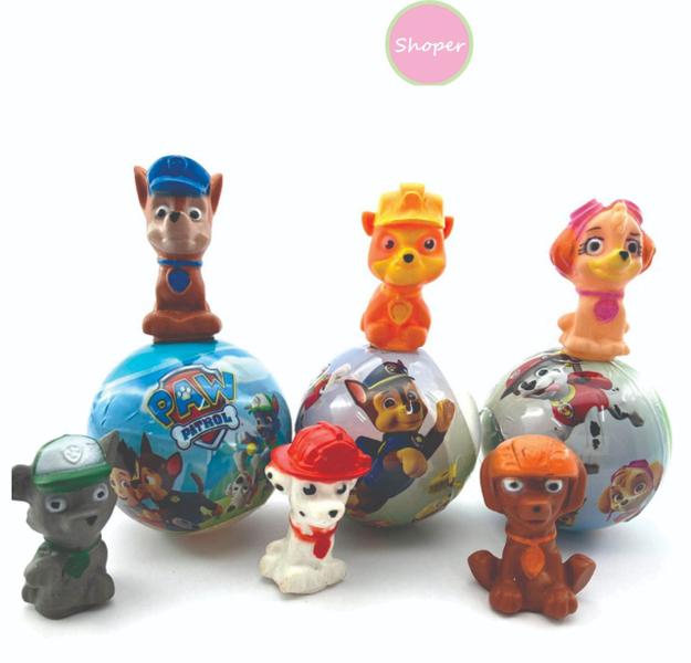 Imagem de 10Un Patrulha Canina Miniatura Brinquedo Crianças - Coleção  