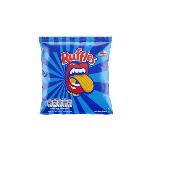 Imagem de 10un Ruffles 17g pequeno Elma Chips Batata lanchinho