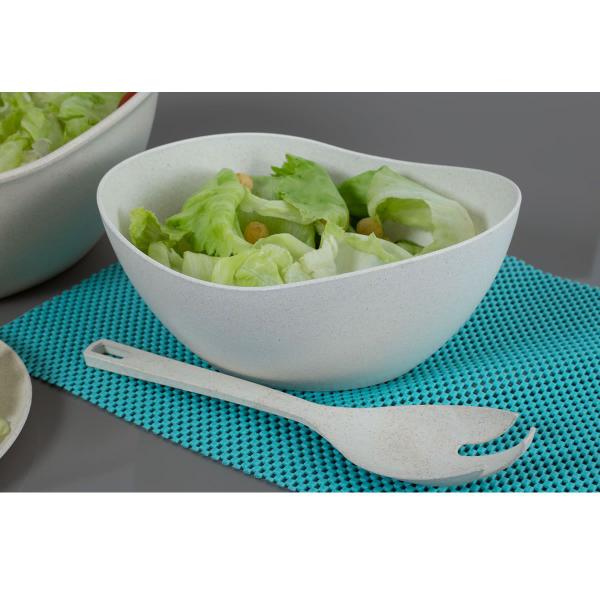 Imagem de 10un Tigela saladeira bowl oval 1,9lt bege