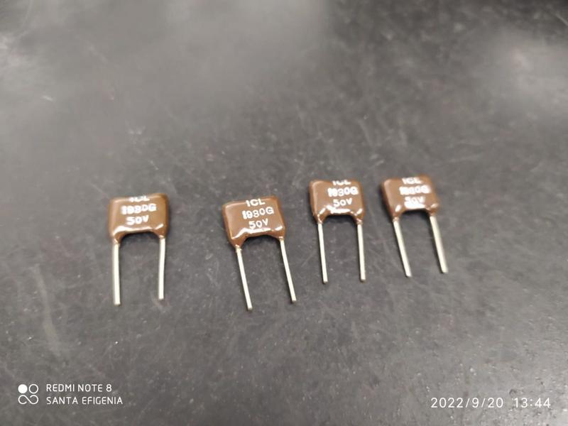 Imagem de 10x Capacitor Mica Prata 1,93nf/50v = 1k93/50v 2% Icl