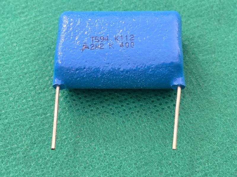 Imagem de 10x Capacitor Poliester 2,2uf/400v 10% 28mm B32594 Epcos