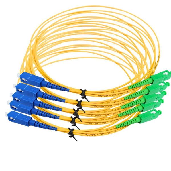 Imagem de 10X Cordão Óptico Sc/Apc Sc/Upc Sm 2M - Fibra Óptica