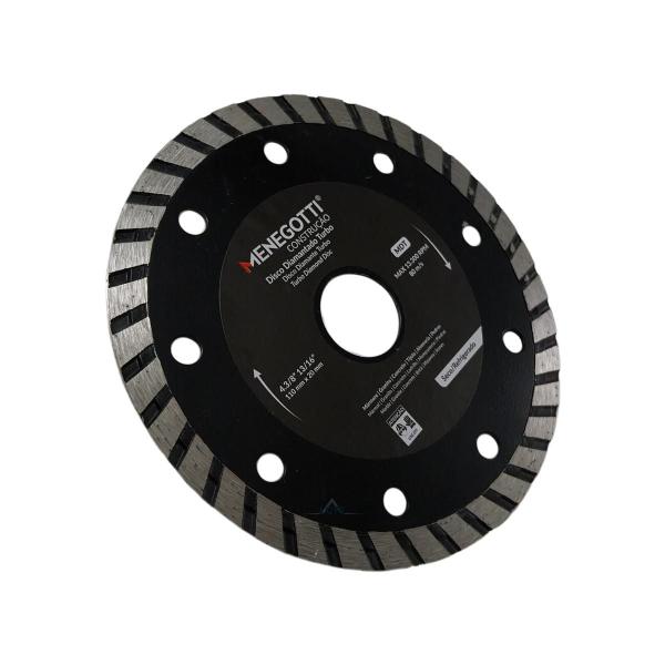 Imagem de 10x Discos Turbo 4.3/8" Menegotti P/Serra Mármore Diamantado