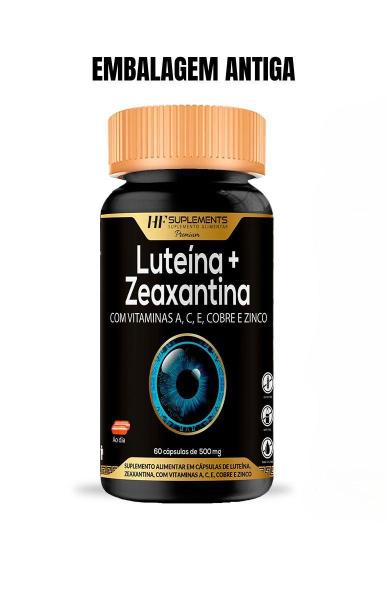 Imagem de 10X Luteina 20Mg + Zeaxantina 3Mg Vitamina A C E Cobre Hf