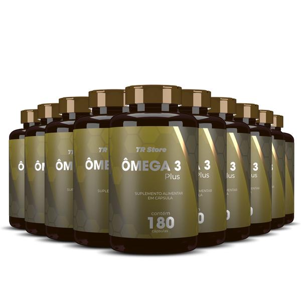 Imagem de 10x omega 3 plus epa+dha 180caps tr store