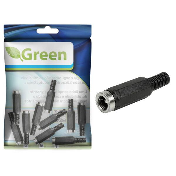 Imagem de 10x Peças Plug P4/j4 Fêmea 2.1 X 5.5x9mm Com Rabicho