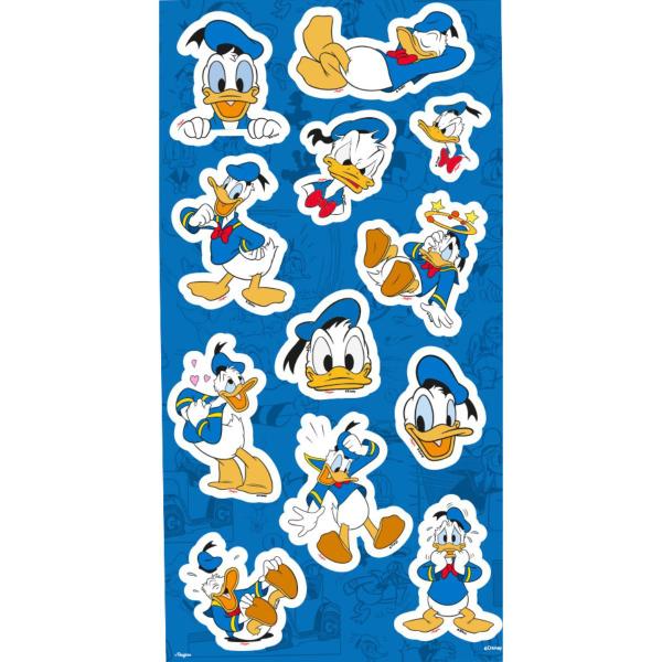 Imagem de 12 Adesivos Decorativo Festa Pato Donald