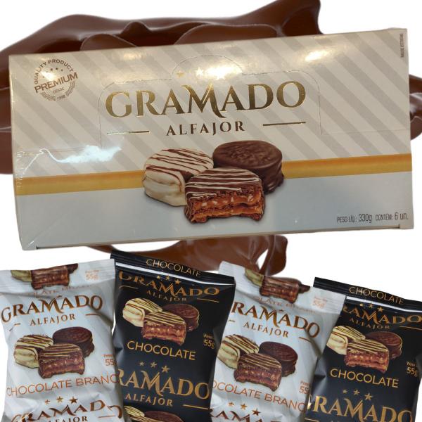 Imagem de 12 Alfajor da Serra Gaúcha - Sabores diversos 660g