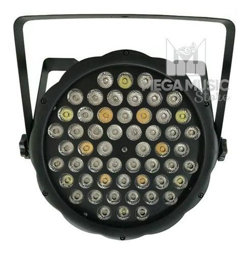 Imagem de 12 Canhão Refletor Par Led 54 Led 3w Rgbwa Dmx Dj Decora