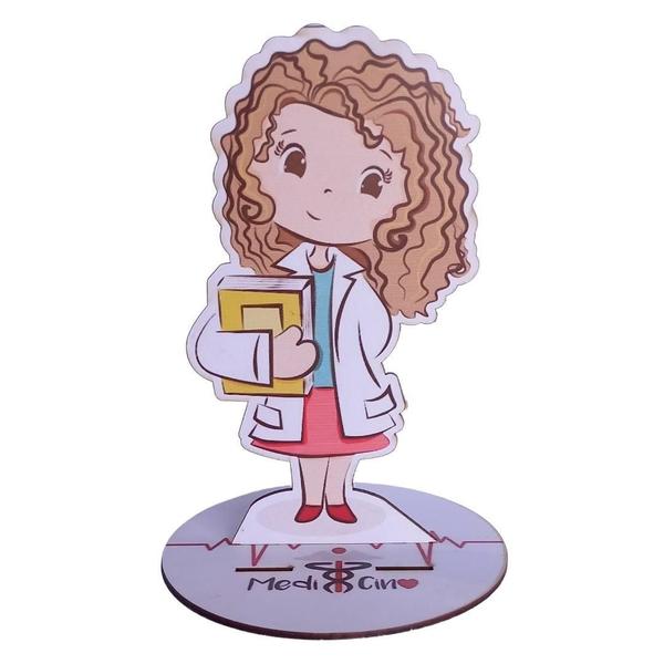 Imagem de 12 Centros Mesa Médica Personalizado Lembranças Festa