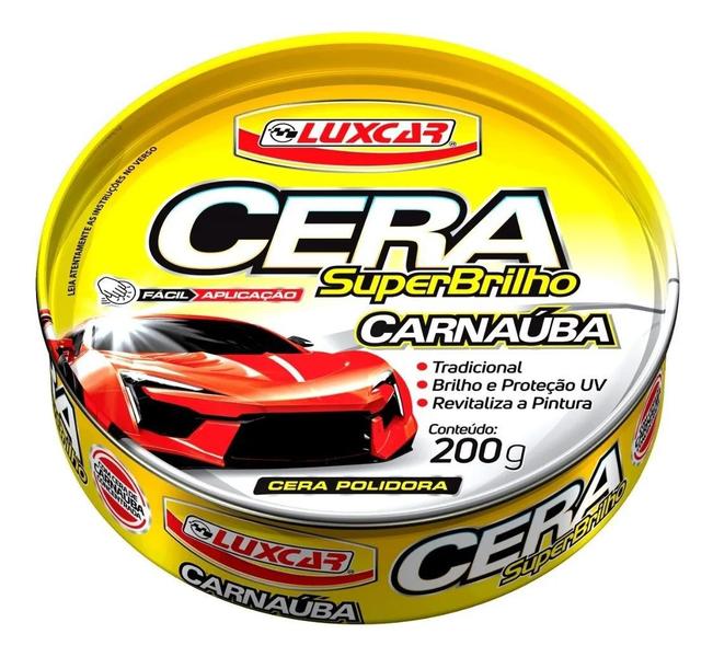 Imagem de 12 Cera Em Pasta Superbrilho Carnaúba Concentrada Luxcar