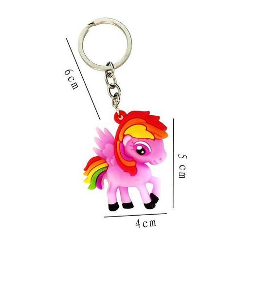 Imagem de 12 Chaveiro Poney Moda Enfeite De Chave De Carro Mochila