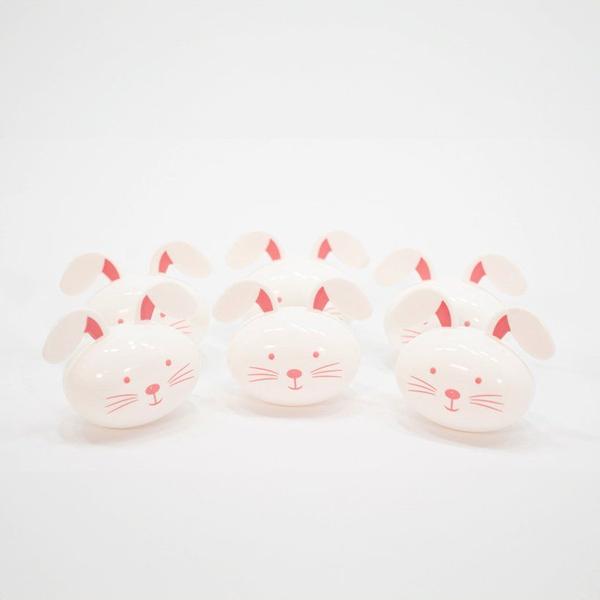 12 Coelhos de Páscoa em Formato em Ovo Enfeite Decorativo - GICI CHRISTMAS Imagem de 12 Coelhos de Páscoa em Formato em Ovo Enfeite Decorativo