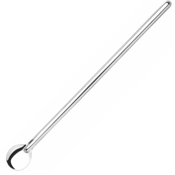12 Colheres Longas Bailarina Inox para Mexer Suco Barman Drinks 30cm Simonaggio Imagem de 12 Colheres Longas Bailarina Inox para Mexer Suco Barman Drinks 30cm Simonaggio