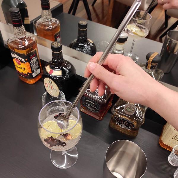 12 Colheres Longas Bailarina Inox para Mexer Suco Barman Drinks 30cm Simonaggio Imagem de 12 Colheres Longas Bailarina Inox para Mexer Suco Barman Drinks 30cm Simonaggio
