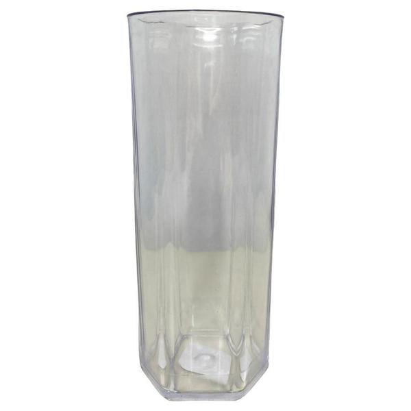 Imagem de 12 Copo Acrílico Long Drink Aniversário 350Ml Transparente