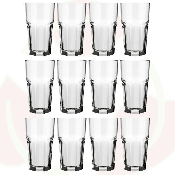 Imagem de 12 Copo de Vidro Bristol 200ML Nadir Café Água Eventos Drink