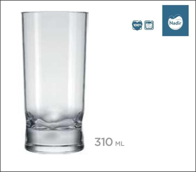 Imagem de 12 Copos Amassadinho 310Ml - Copo De Long Drink