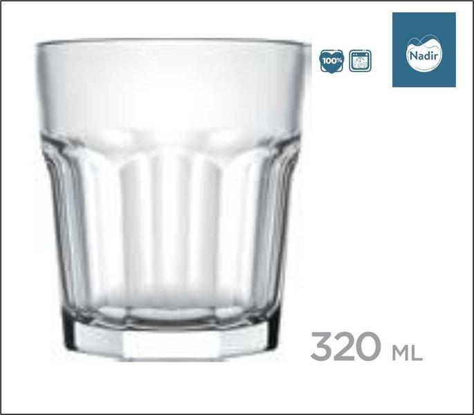 12 Copos Bristol 320Ml - Whisky Cachaça Vodka - Nadir Figueiredo Imagem de 12 Copos Bristol 320Ml - Whisky Cachaça Vodka