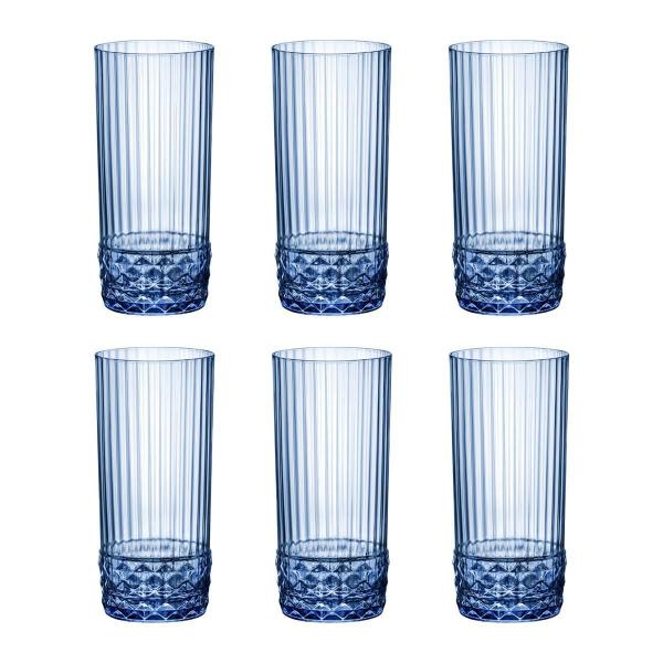 Imagem de 12 Copos Cristal Água 490 Ml ul America 20S Bormioli Rocco