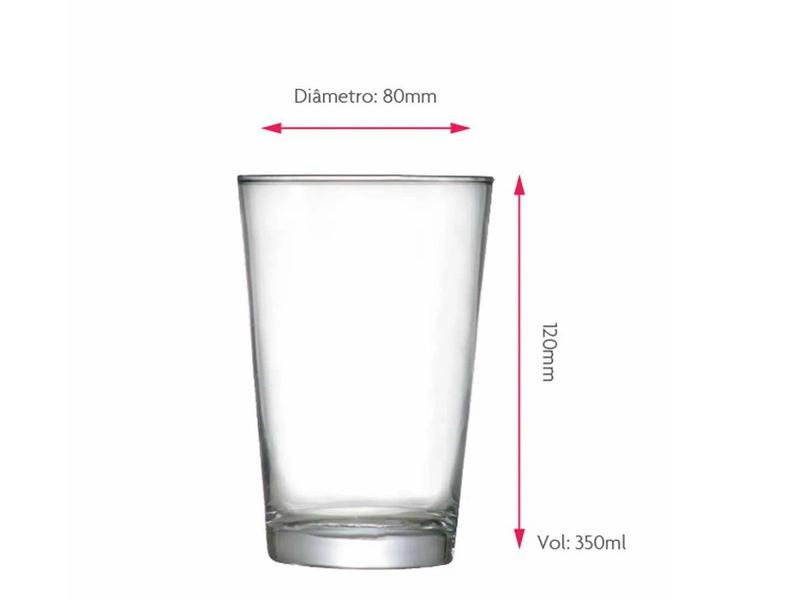 Imagem de 12 Copos para Cerveja e Chopp Caldereta Vidro LotusGlass 350ml