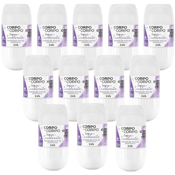 12 Desodorante Antiperspirante Rollon Envolvente 50ml Davene Imagem de 12 Desodorante Antiperspirante Rollon Envolvente 50ml Davene