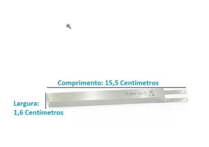 Imagem de 12 Facas Maquina Corte Corte  5" Polegadas mod Eastman