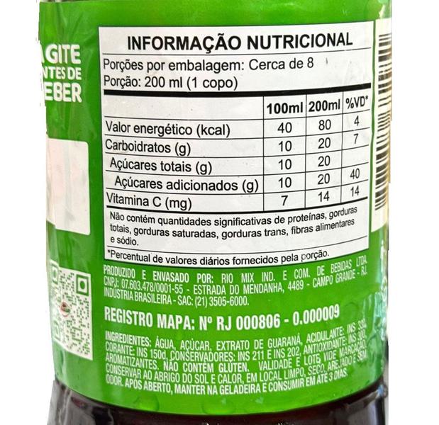 Imagem de 12 Guaracamp Guaraná de 1,5 L Garrafa Pronto Para Beber