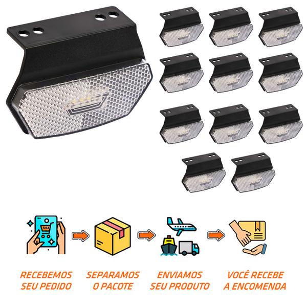 Imagem de 12 Lanterna Diamante Facchini LED Cristal C/ Supt. - Fio