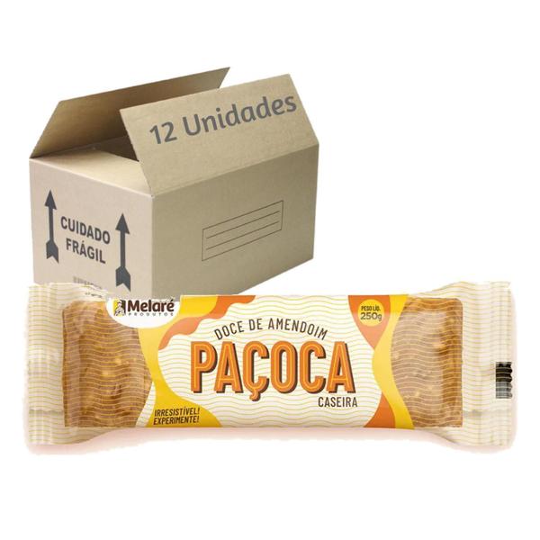 Imagem de 12 Pacotes Paçoca Caseira Melaré 250G