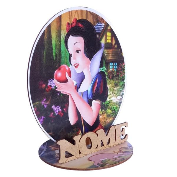 Imagem de 12 Peças Centros Branca Neve Maça Personalizado Lembranças Festa