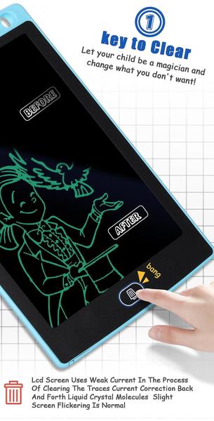 Imagem de 12 polegadas LCD desenho tablet para brinquedos infantis ferramenta de pintura